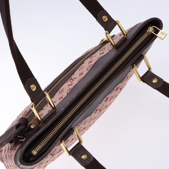 LOUIS VUITTON Monogram Mini Lucille PM Hand Bag Red M92678 - Picture 6 of 13